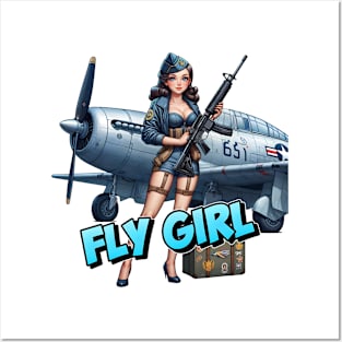 Fly Girl Posters and Art